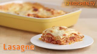 Das Originalrezept für klassische Lasagne [upl. by Epotimet]