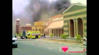 Breaking News Fire in Villaggio Mall in Doha Official [upl. by Ennirac]