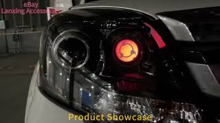 Car Tuning Dynamic Devil Eye Cell Phone Control carlover carmodification carlights [upl. by Infeld98]