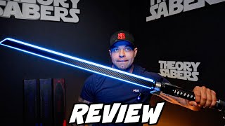 RONIN SWORD LIGHTSABER REVIEW  NEW  THEORY SABERS [upl. by Wilkinson]