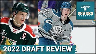 Reviewing Seasons Of The San Jose Sharks 2022 Draft Class [upl. by Oidale]