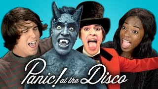 Teens React to Panic At The Disco [upl. by Gildus784]