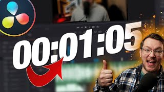 Creating and Customising a Timer in Davinci Resolve 18 [upl. by Asiela]