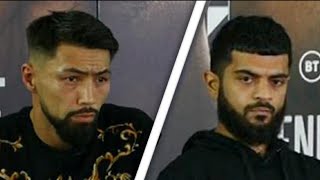 QUAISE KHADEMI VS IJAZ AHMED FULL PRESS CONFERENCE  BT Sport Boxing [upl. by Trebreh]