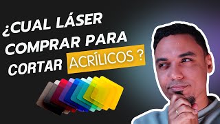 Corte amp grabado de acrílicos en casa ¿Cual maquina láser comprar laserdiodo o laserco2 [upl. by Mildred]