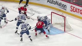 Andrei Vasilevskiys double save vs Panthers 16 mar 2024 [upl. by Aihpos476]