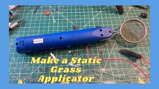 Less Than 10 Diy Static Grass Applicator Tutorial [upl. by Rachele899]