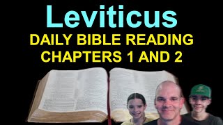 Daily Bible Reading  Leviticus 1 and 2  Episode 151 [upl. by Corydon72]