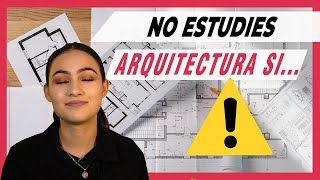 NO Estudies Arquitectura Si [upl. by Ganley]