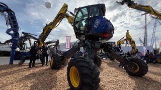 Visiting The Bauma Expo 2022 Showrooms Tour  Mega Machines Movies  4K [upl. by Page]