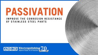 Passivation Improve the Corrosion Resistance of Stainless Steel Parts [upl. by Fabri]