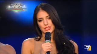 Miss Italia  Lultima intervista alla finaliste di Miss Italia 2014 [upl. by Nnadroj]