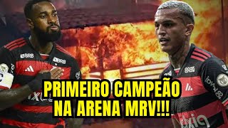 B0MBA NO GALINHEIRO Flamengo é o PRIMEIRO CAMPEÃO DA ARENA MRV na Copa do Brasil [upl. by Urissa]