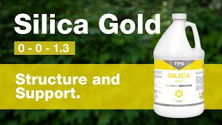 Silica Gold by TPS Nutrients  Plant Fertilizer  Structure and Support [upl. by Leinehtan824]