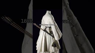 1850s archer costume 🏹 Victorian style 19th century aesthetic history fashion dress shorts [upl. by Rebmaed]