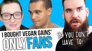 I Bought Vegan Gains OnlyFans So You Don’t Have To [upl. by Meredi]