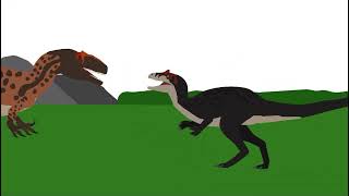 Saurophaganax VS Allosaurus [upl. by Giovanna355]