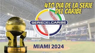 SERIE DEL CARIBE MIAMI 2024  Cuarto día de actividad [upl. by Rennoc]