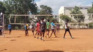 Knock Out Match 🔥 PKT Friends Vs Patteeswaram allurvolleyballclub4003 [upl. by Ashien]