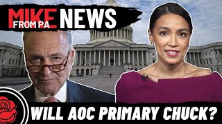 Will AOC Primary Chuck Schumer  More Left Leaning Regions Gain from Census [upl. by Lisk]