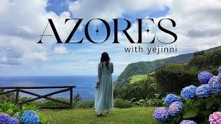 The AzoresAçores with Yejinni  Travel Vlog [upl. by Onimod]