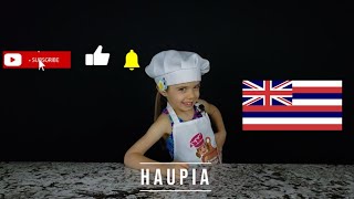 Kamalani shows you how to make Haupia [upl. by Ayeka]