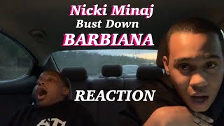 Bust Down Barbiana  Nicki Minaj REACTION‼️ [upl. by Silber]