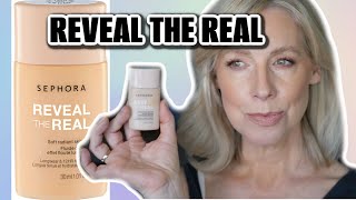 NEW Reveal the Real sephora foundation Over 50 wear test REvieW [upl. by Teplica]