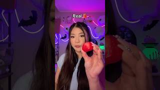 Real or Fake 🍫🍩🧊🍓asmr shorts [upl. by Rona]