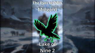 God of War Ragnarok  The Eyes of Odin  3048 Lake of Nine Midgard [upl. by Kwei525]