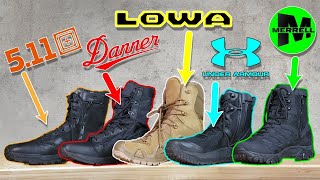 What’s inside Top 5 tactical boots Pt 1 [upl. by Jemina259]