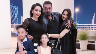 Sanjay Dutt With His Daughters 3rd Wife and Son  Parents Sisters  Biography Life Story [upl. by Aisnetroh433]