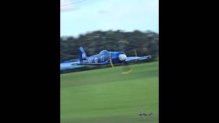 Hawker SeaFury lowpass amp brutal sound vintageaircraft aircraft fighter avgeek warbirds [upl. by Eyt404]