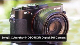 EXCLUSIVE New Cybershot® RX1R fullframe compact camera [upl. by Resaec]