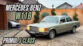 MercedeBenz W116 280 S  Primul SCLass  Test Drive [upl. by Wilhide]