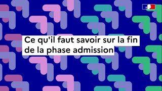 Parcoursup 2023  ce qu’il faut savoir sur la fin de la phase d’admission principale [upl. by Stephani]