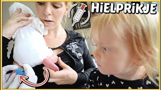 HiELPRiKJE GEHOORTEST amp LUCiUS AANGEVEN 💉🩸 kraamweek  Bellinga Vlog 2149 [upl. by Hnah]