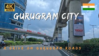 A drive in Gurugram City  Haryana  India 🇮🇳 [upl. by Desirea620]