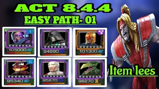 Mcoc Act 844 Easy Path Completion [upl. by Occer]