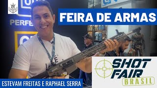 FEIRA DE ARMAS SHOT FAIR E BOLSONARO  ZĂŠ Espoleta [upl. by Karole]