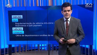 Pauta Reforma tributária CPI das Bets e mobilidade elétrica [upl. by Atinad]