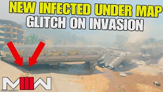 Modern Warfare 3 Glitches New Infected Under Map Glitch on INVASION Mw3 Glitch Infected Spots [upl. by Nosidda]