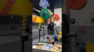 285lbs CleanPower Jerk2 Split Jerks [upl. by Russell]