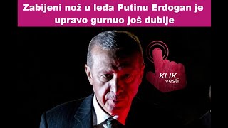 Zabijeni nož u leđa Putinu Erdogan je upravo gurnuo još dublje [upl. by Jimmy]