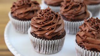 Chocolate Cupcakes Recipe  How to Make Chocolate Cupcakes [upl. by Amzu]