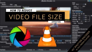 EASY way to Reduce Video File Size  Shutter Encoder amp VLC Media PlayerUpdated [upl. by Gensler]