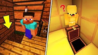 FAKİR SAKAR BEBEĞİN GİZLİ GEÇİTİNİ BULDU  😱  Minecraft [upl. by Ary]