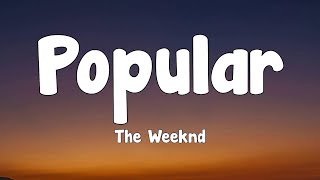 The Weeknd  Popular Lyrics [upl. by Ellswerth]