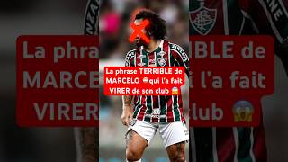 Une triste FIN pour MARCELO 😭 football realmadrid vinicius marcelo bresil fluminense clash [upl. by Woolson]