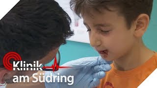 Angst vorm Arzt Junge 8 flieht mit Scherben im Mund aus Klinik  Klinik am Südring  SAT1 TV [upl. by Yelruc]